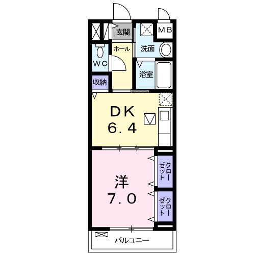 アベリア高倉 間取り
