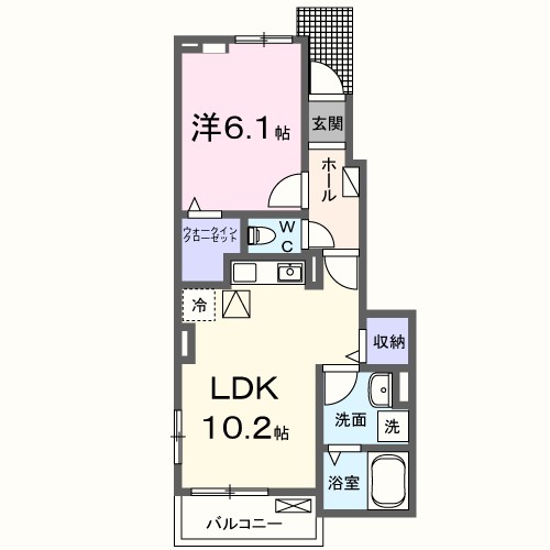ポンテリブロＫ・Ⅰ 間取り