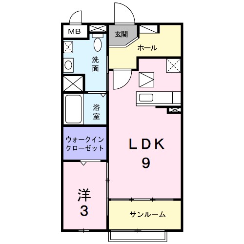 ベルアージュ千山 間取り