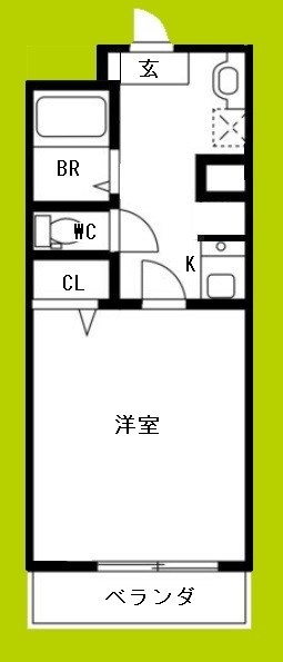 クレールキリヤマ 間取り