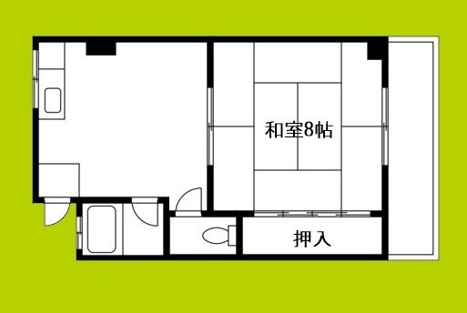 コーポ707 間取り