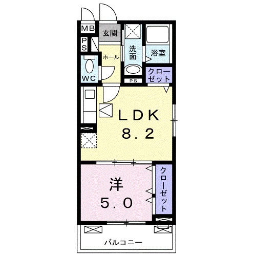 サギタリウス　レオ　Ⅱ 間取り