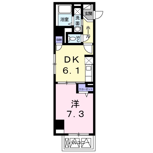 トレスオハス　稲葉荘 間取り