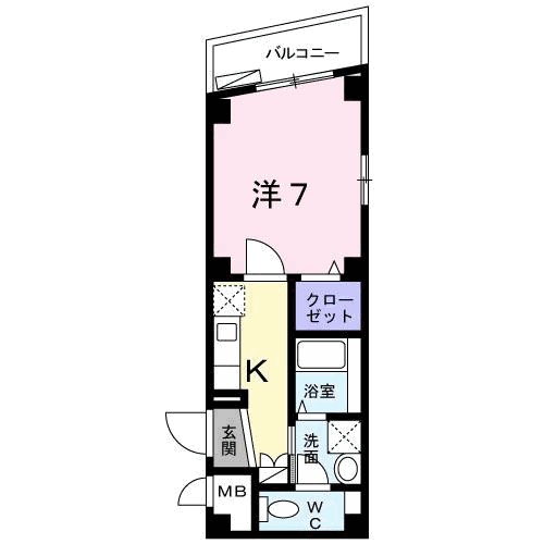 サクセス武庫川 間取り