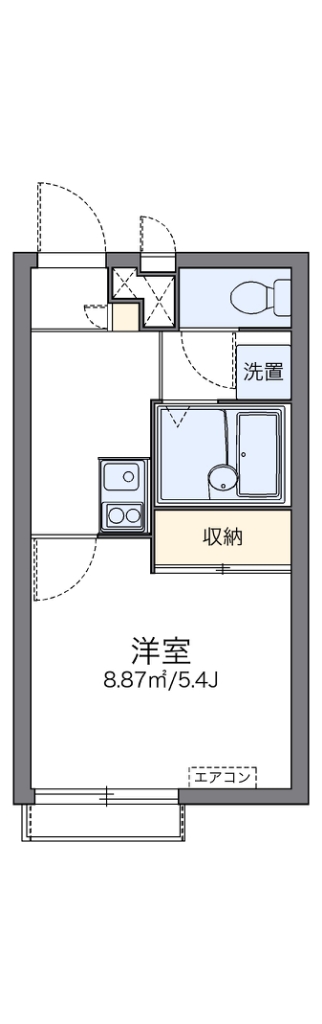 レオパレスウィンゴ 間取り