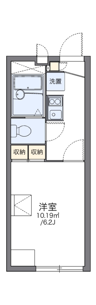 レオパレスＡＩＫＡＷＡ 間取り