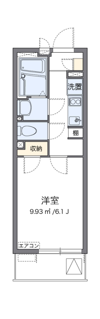 クレイノ朝潮橋 間取り