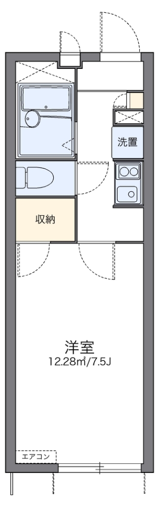レオパレス大日イースト 間取り