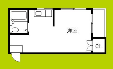 ルームハイツ2 間取り