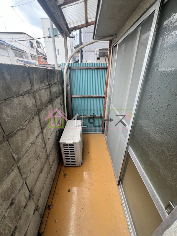 坂本文化住宅 ベランダ