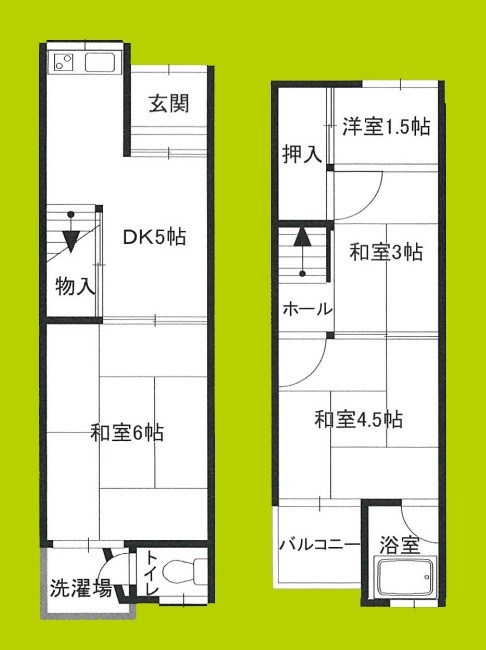 今津栄荘 間取り