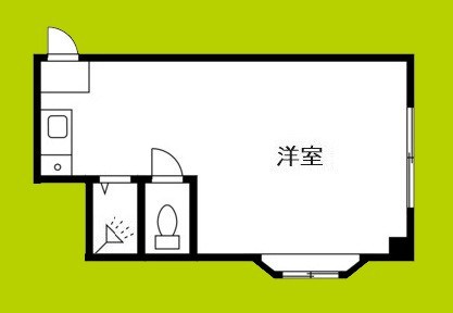 比枝コーポラス徳庵 間取り
