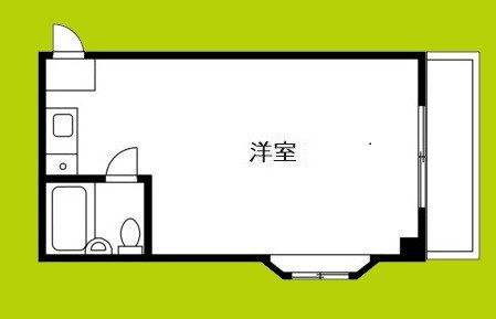 比枝コーポラス徳庵 間取り