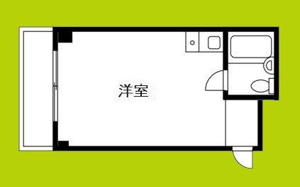 比枝コーポラス徳庵 間取り