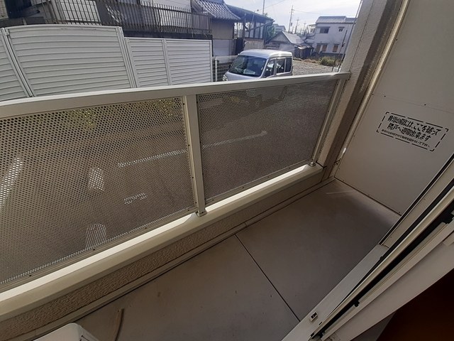 カーサここⅡ ベランダ