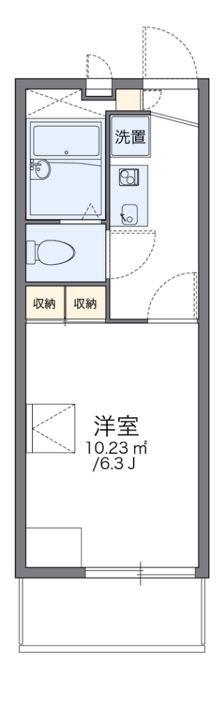 レオパレス大池橋 間取り