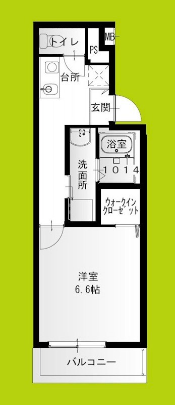 フジパレス平野公園Ⅱ番館 間取り図