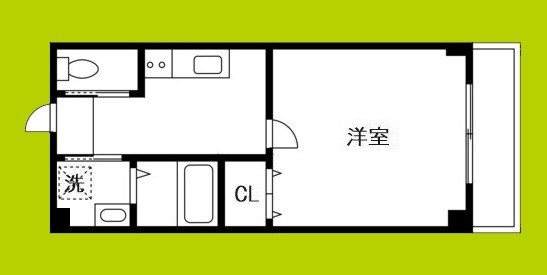 ローゼオ天神橋筋六丁目 間取り