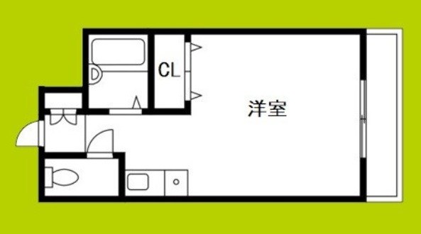 オーサムMK鶴橋 間取り