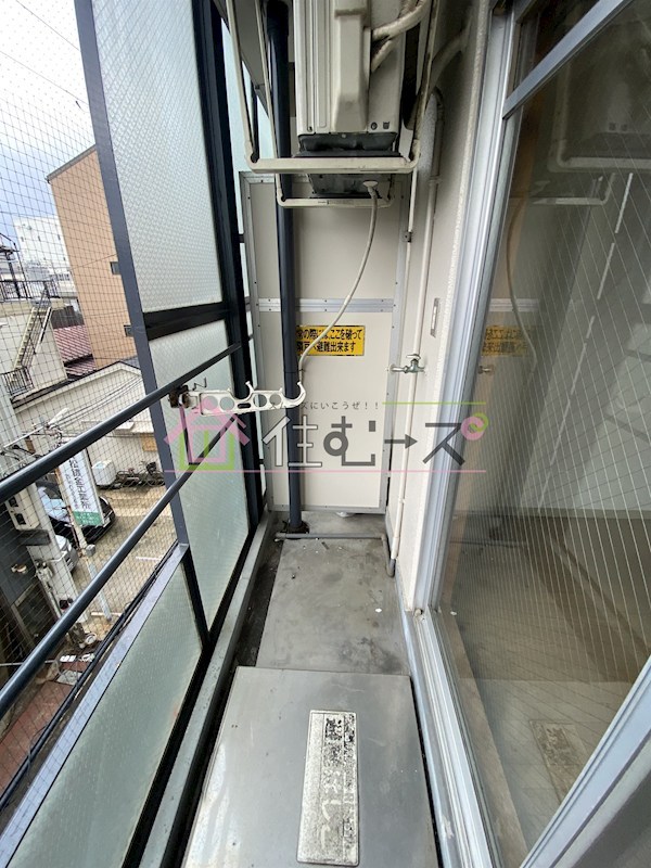 オーサムMK鶴橋 ベランダ