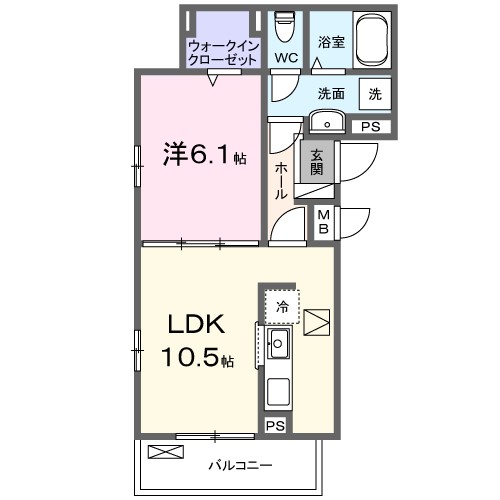 トレ　ペコレ 間取り図
