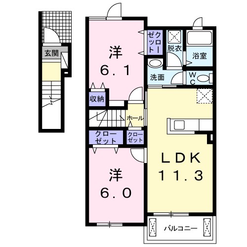 ベルサニーガーデン 間取り