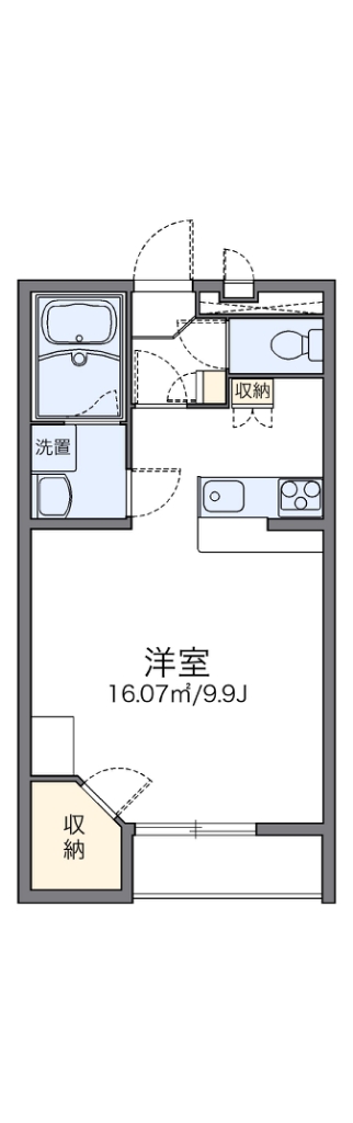 レオパレス豊中南Ⅲ 間取り