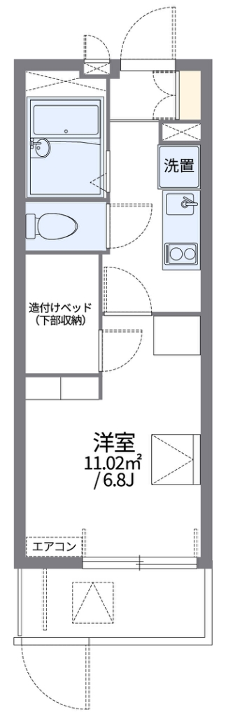 レオパレスＶＩＳＴＡ 間取り