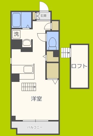 P・Sマンション中加賀屋 間取り