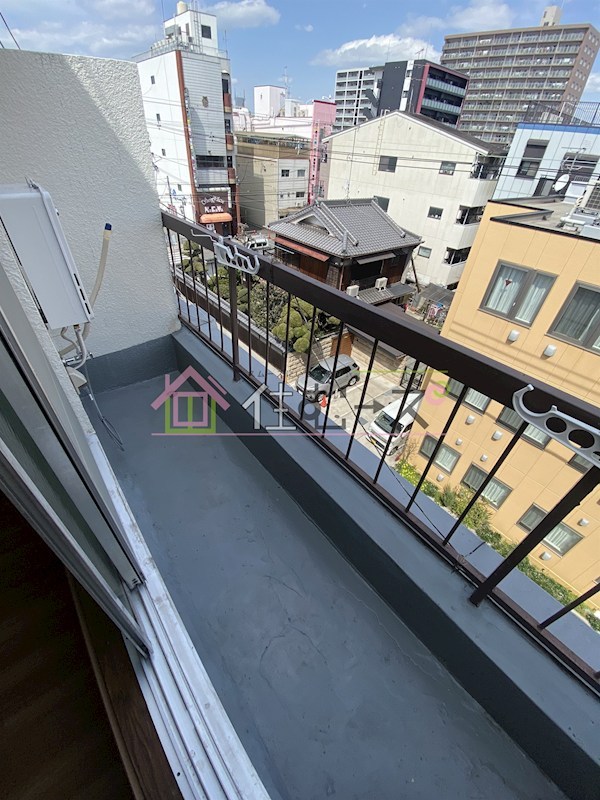 プレスト東加賀屋 ベランダ