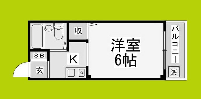 メゾンエスポアール 間取り図