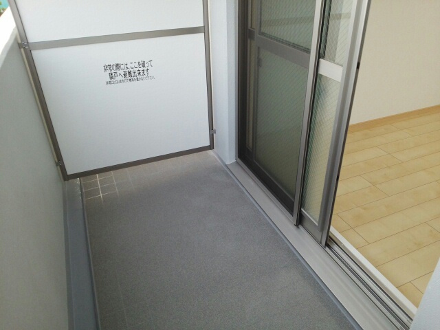 カーザ宮之前 ベランダ