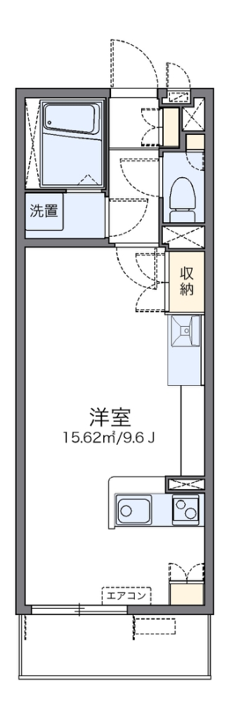 レオネクストリバーサイドⅡ 間取り