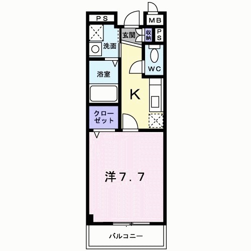 ドゥ－ソレイユ 間取り