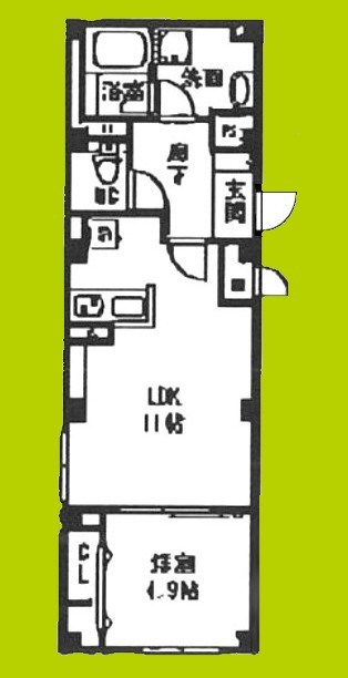 ルミナテラス上町台 間取り図
