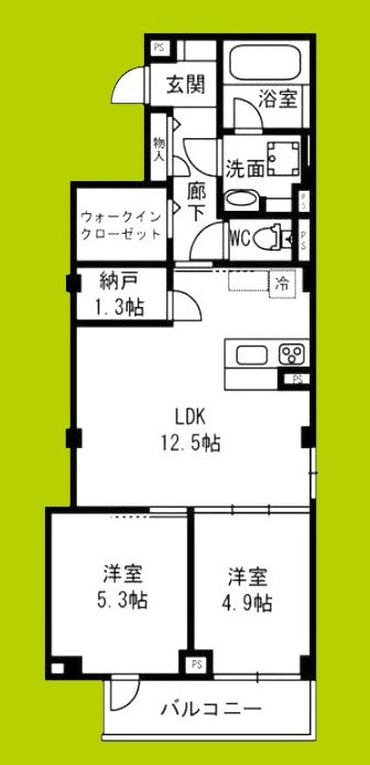 ルミナテラス上町台 間取り