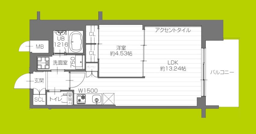プレジオ永和ASIAN 間取り