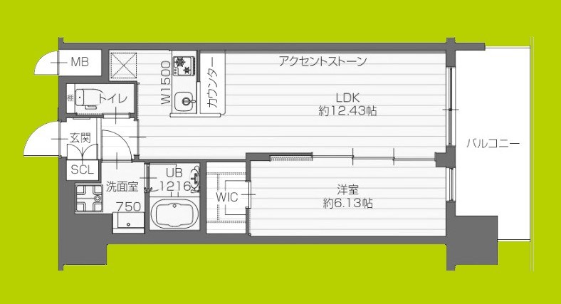 プレジオ永和ASIAN 間取り図