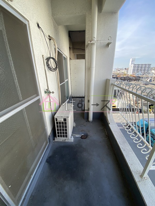 タカイレジデンス ベランダ