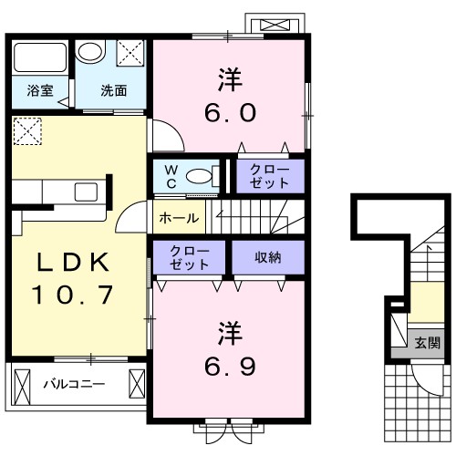 メゾン静 間取り