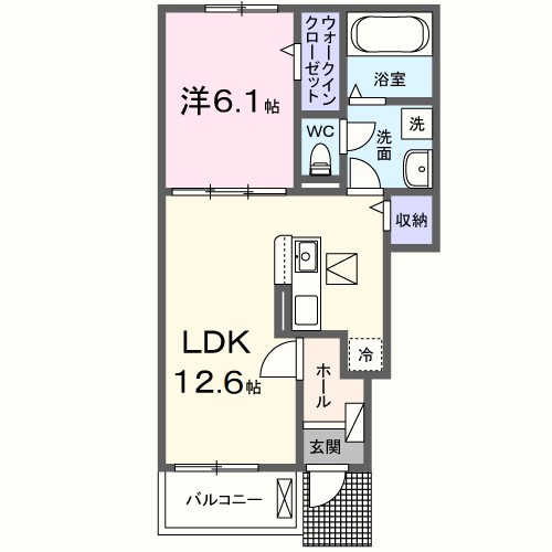 Ｍａｎｏｎｄ・ｊｏｕｌｅ 間取り図