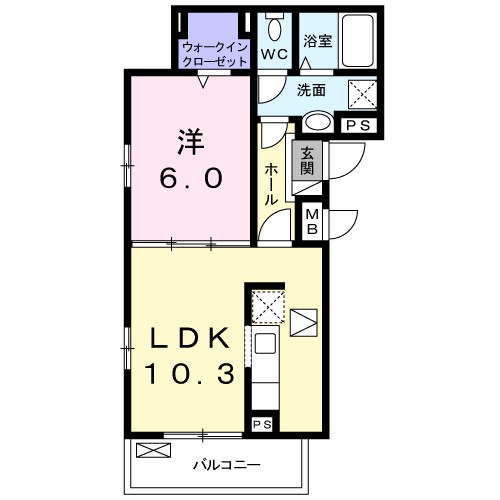 プラシード上泉 間取り