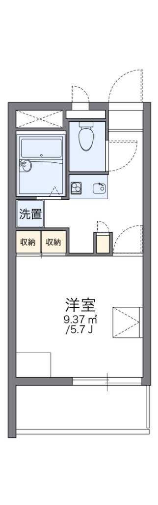 レオパレス原田 間取り