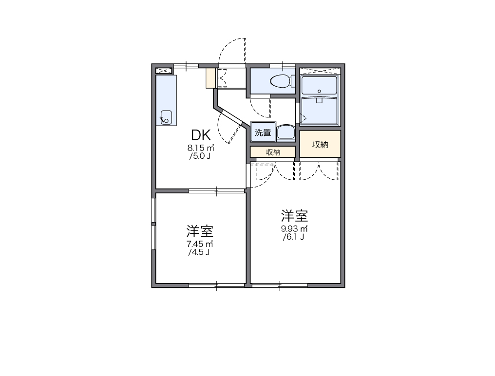 レオパレスＡＫＵＲＡ 間取り