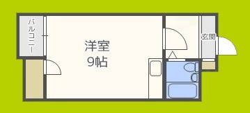 北堀江レジデンス 間取り
