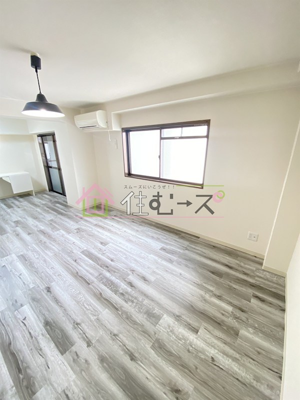 大国町池田マンション ベッドルーム