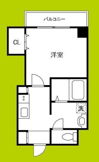 みおつくし岸里Ⅱ 間取り