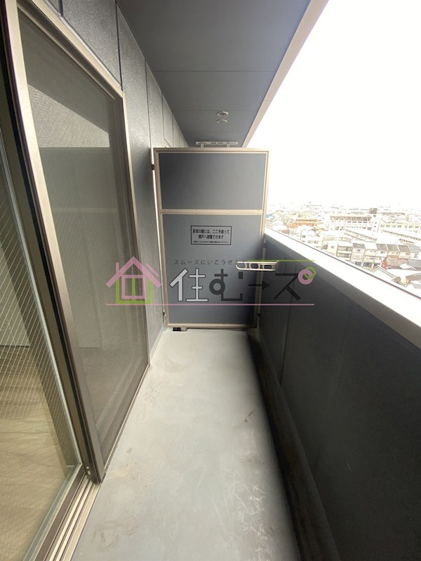 みおつくし岸里Ⅱ ベランダ