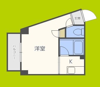 第六大朋マンション 間取り