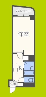 コーポキタノ 間取り